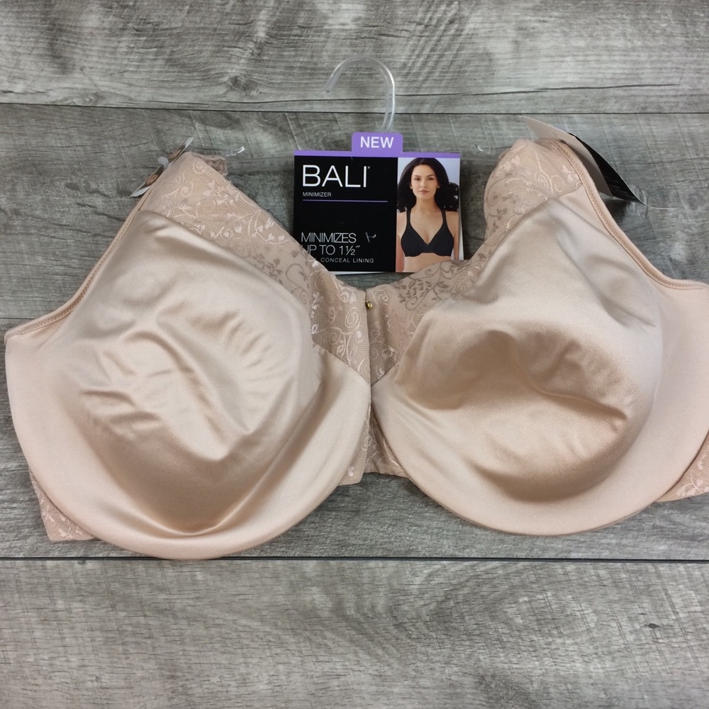 Bali Minimizer Underwire Bra 42DDD Tan #B13